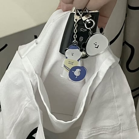 typography linen bag
