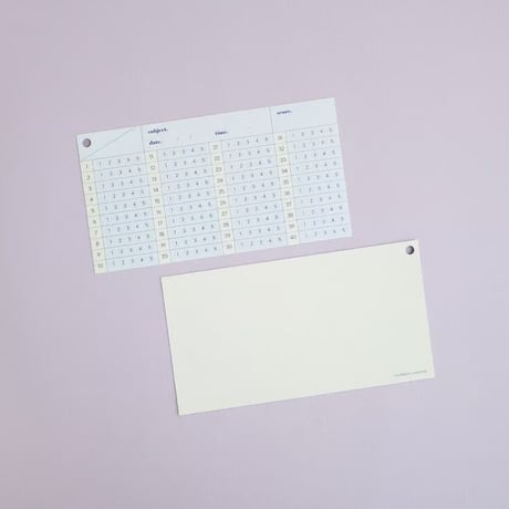 Study OMR Card