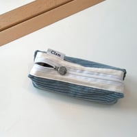 [Clam正規販売店]  round pencilcase Corduroy dolphin
