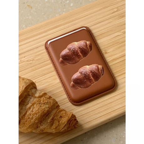 [MagSafe] salt bread card holder