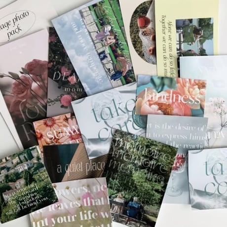 vintage photo pack