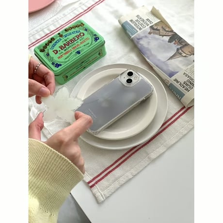 Rainy Day Flower Jelly Hard Case