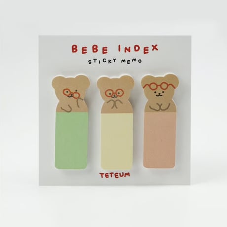 BEBE INDEX STICKY MEMO