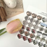 photo heart sticker