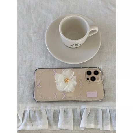 Ballerina Ribbon Pink Jelly Hard Case