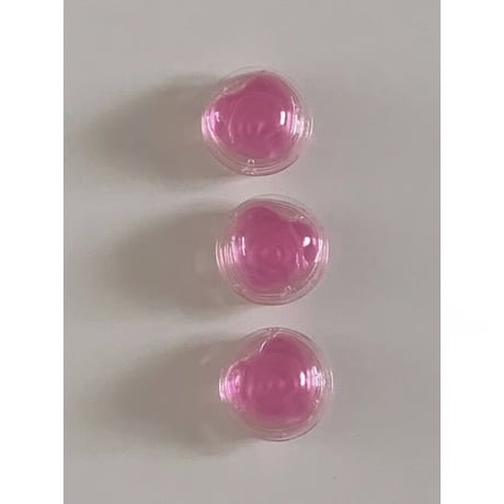 Pink Jelly Heart Resin Grip Tok