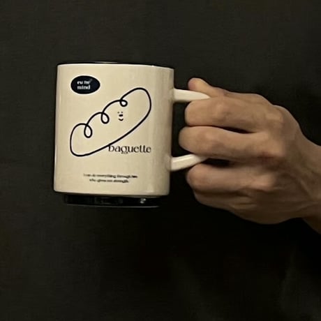 two tone cozy mug