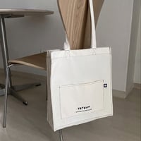 NAVY STITCH BAG