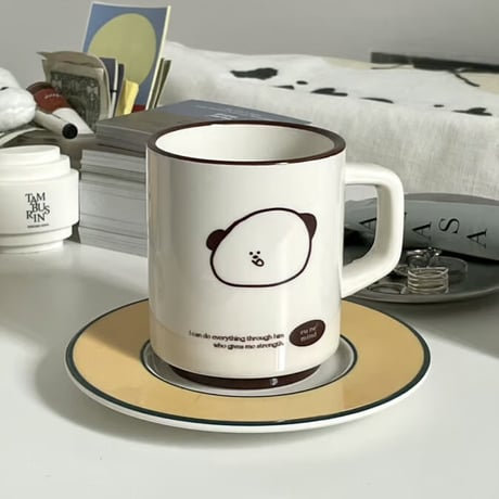 two tone cozy mug
