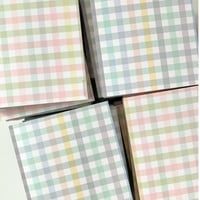 check pattern memopad