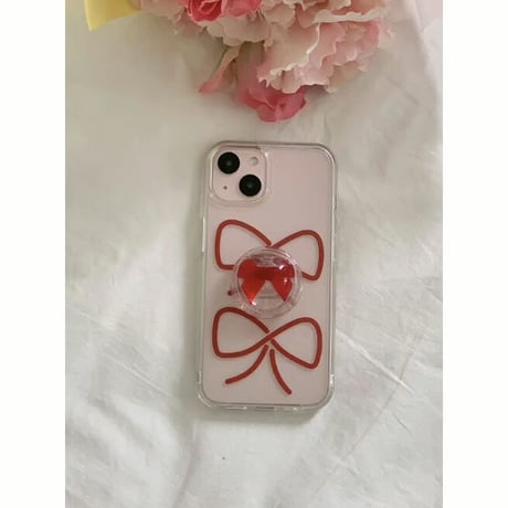 Ribbon Heart Hemisphere Grip Tok