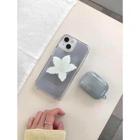Rainy Day Flower Jelly Hard Case