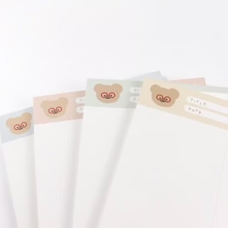 B5 MEMO PAD ver.3