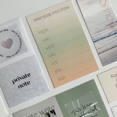 diary deco pack diary