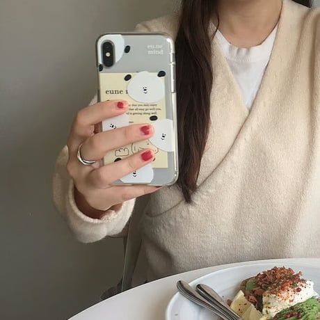 【our store stock】amung pattern jelly case