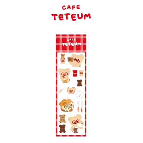 CAFE TETEUM STICKER