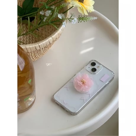 Ballerina Ribbon Pink Jelly Hard Case