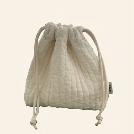 [Clam正規販売店] string pouch Soft cream