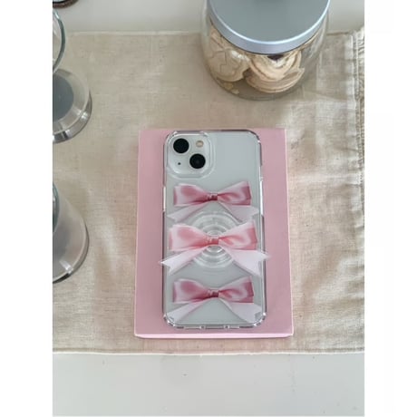 Blush Ribbon Acryl Tok