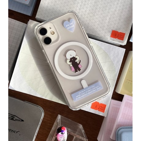 Spring Babyblue Mag Safe Gel Case