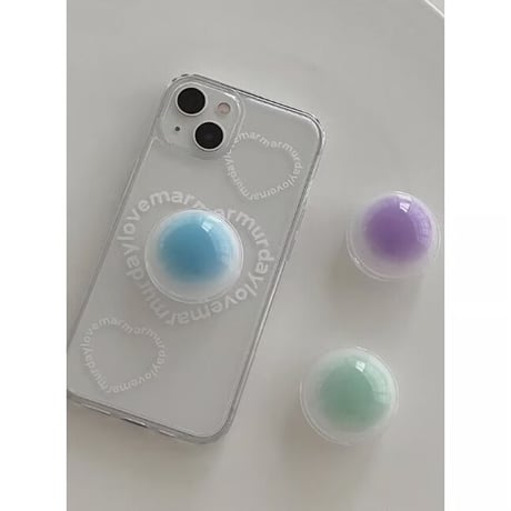 [Still in Stock] Heart Beat Jelly Hard Case White
