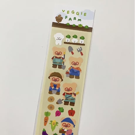 VEGGIE FARM STICKER