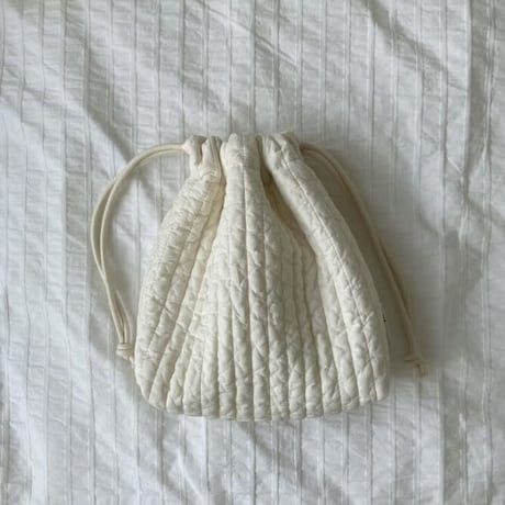 [Clam正規販売店] string pouch Soft cream