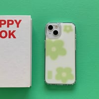 Blue And Acal Flower Gel Hard Case