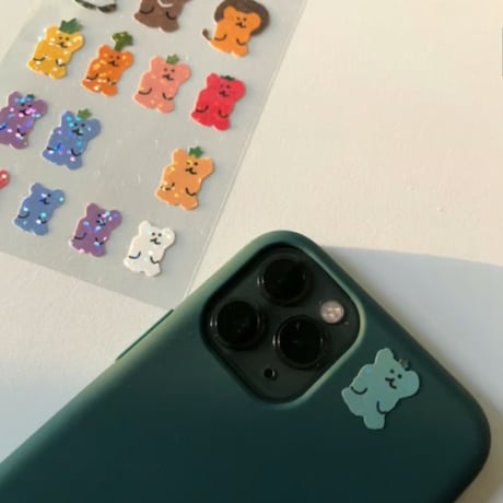 Glitter stickers
