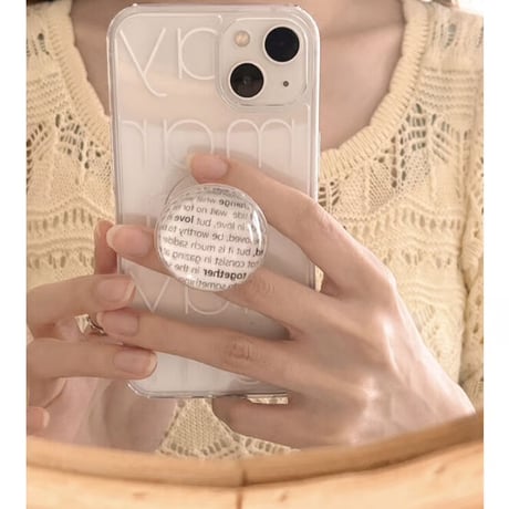Modern Color Jelly Hard Case white