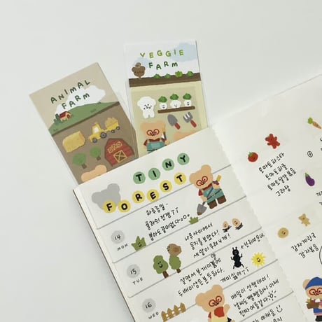 VEGGIE FARM STICKER