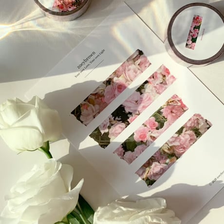 VINTAGE FLOWER masking tape
