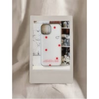 Silver Frame Bumper Case White Tomato