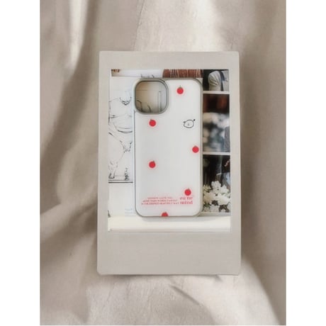 Silver Frame Bumper Case White Tomato