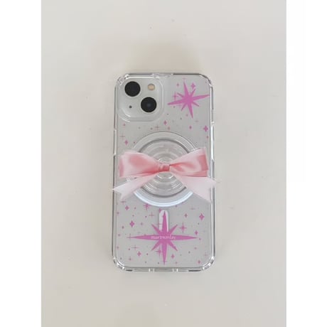 Blush Ribbon Acryl Tok