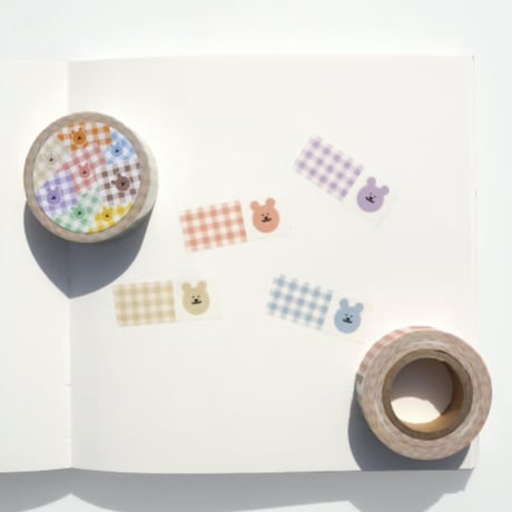 check bear masking tape
