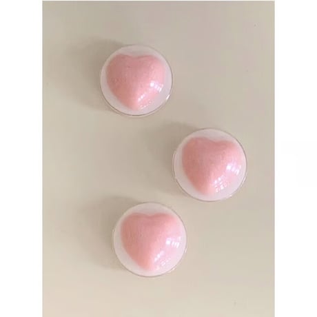 Glitter Heart Resin Grip Tok