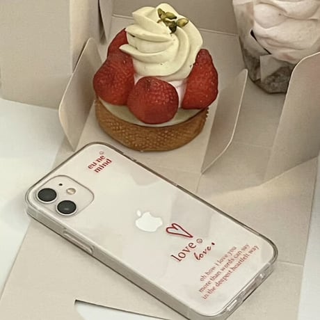 【our store stock】love jelly case