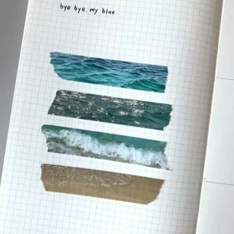 SUMMER WAVE masking tape