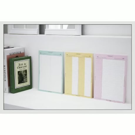 Butter B5 memo pad