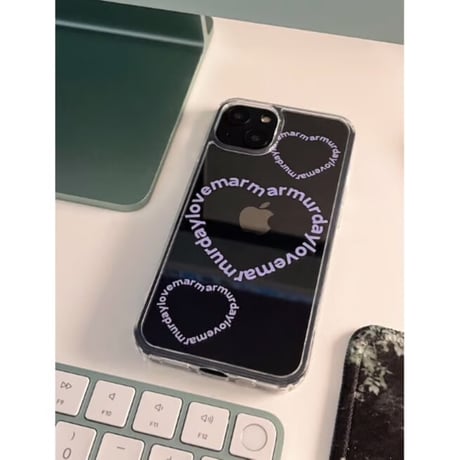 Heart Beat Jelly Hard Case Violet