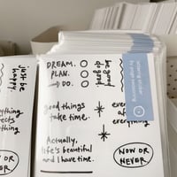 Lettering sticker ver.4