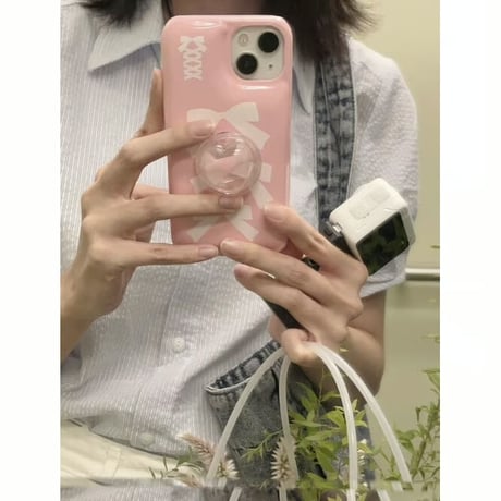 Ribbon Heart Hemisphere Grip Tok
