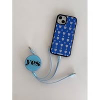 Color Pop Love Epoxy Case Cobalt Blue
