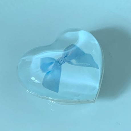 Blue Ribbon Heart Hemisphere Smart Tok