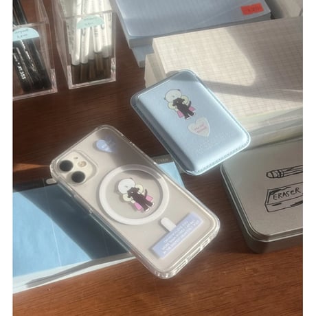 Spring Babyblue Mag Safe Gel Case