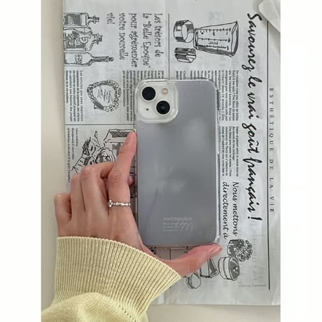 Rainy Day Flower Jelly Hard Case