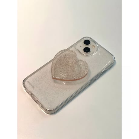 Gold Starlike Heart Resin Tok