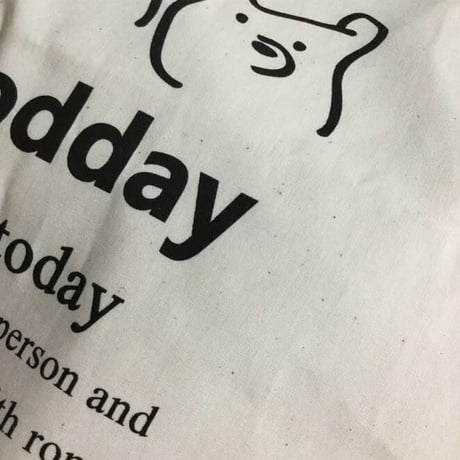 bear eco bag