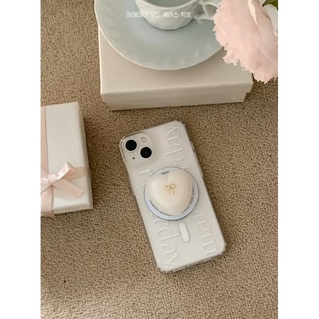 White Gold Heart Chocolate Tok
